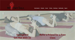 Desktop Screenshot of myhotyoga.net